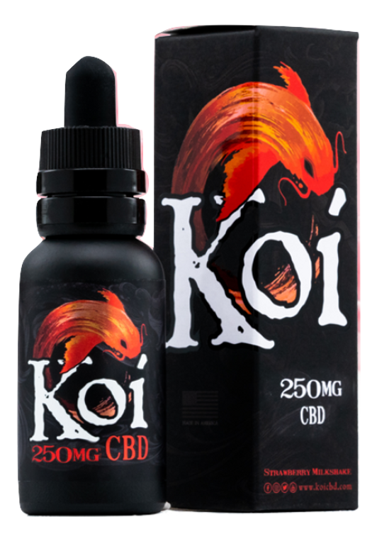 Koi CBD: Red CBD E-Liquid & Oil (250mg)