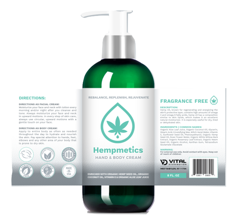 Hempmetics: Hand and Body CBD Lotion