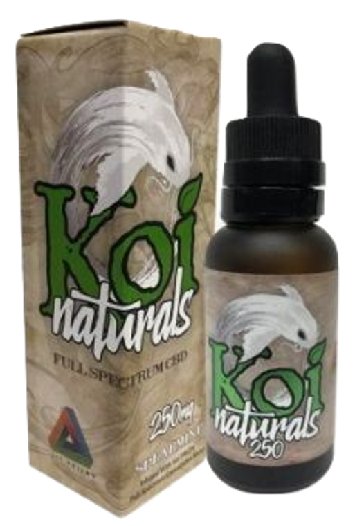 Koi CBD Naturals: Spearmint Full Spectrum Tincture (250mg)