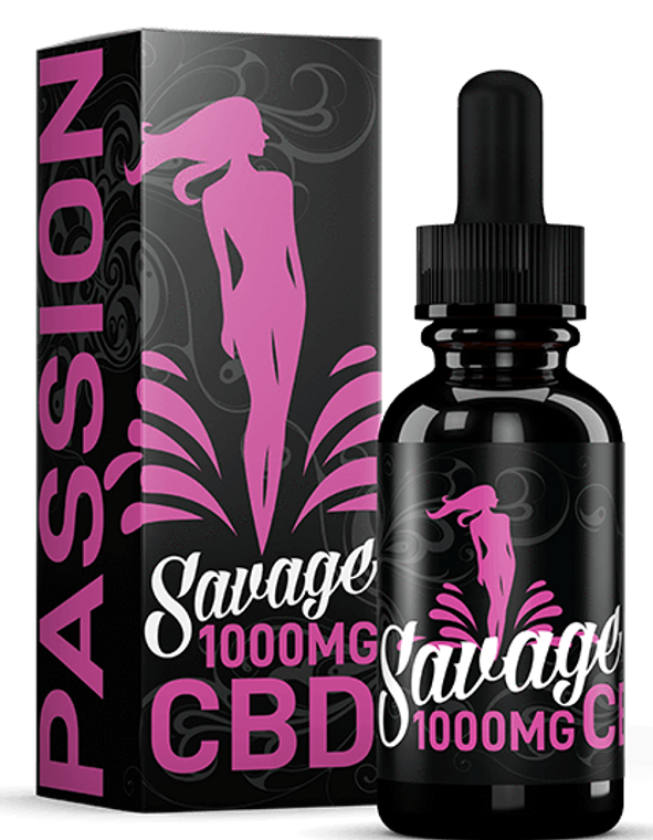 Savage CBD: Passion CBD Vape Juice (500mg)