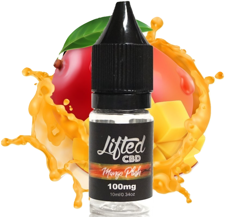 Lifted: Mango Plush CBD E-Liquid & Oil (100mg)