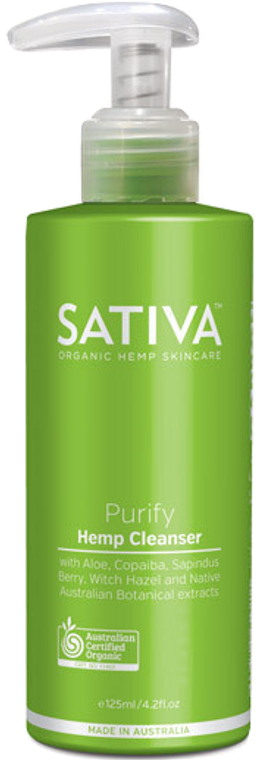 Sativa: Purify Hemp Facial Cleanser