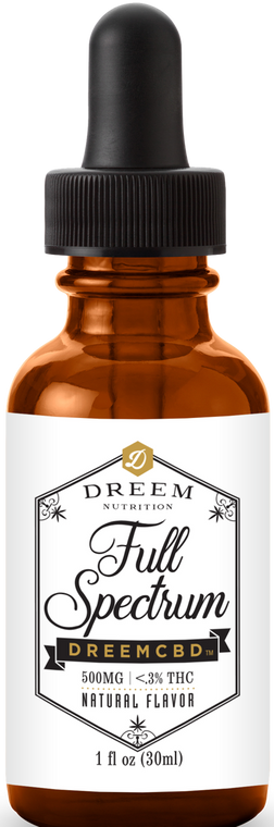 DREEM: Full Spectrum CBD Oil (500mg)