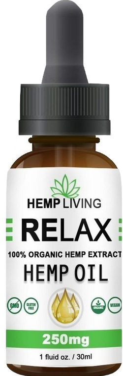 Hemp Living: CBD Oil Tincture (250mg)