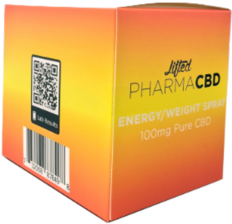 Lifted: Energy & Weight Loss CBD Spray (100mg)