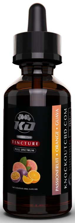 Knockout: POG Full Spectrum CBD Tincture (1000mg)