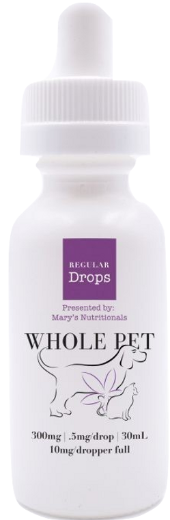 Mary's Whole Pet: CBD Pet Drops (300mg)