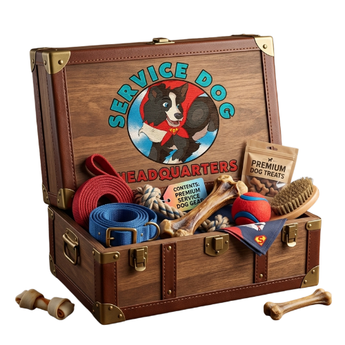 Service Dog Headquarters exclusive pet mystery box 