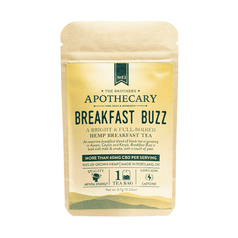 The Brothers Apothecary: Breakfast Buzz | CBD Tea