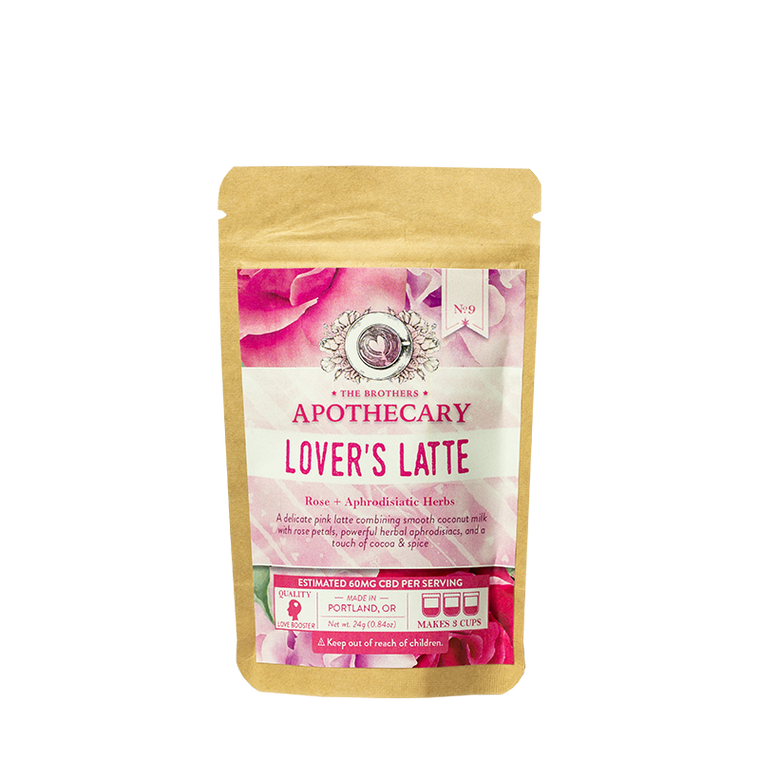 Lover’s Latte | CBD Rose Milk