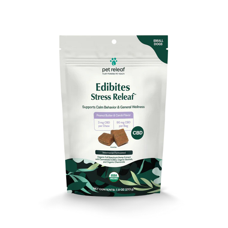 Edibites for Dogs - Stress Releaf - Peanut Butter