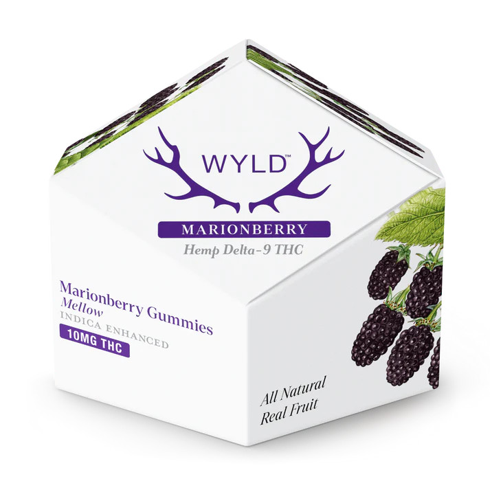 Marionberry Indica THC | Mellow Gummies 