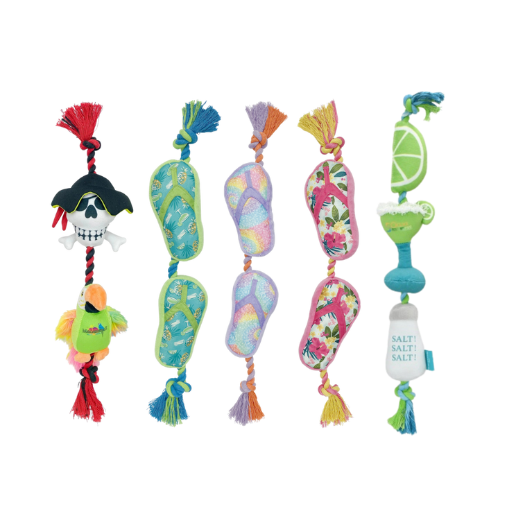 MULTIPET Margaritaville® 18' Rope Toy For Dogs