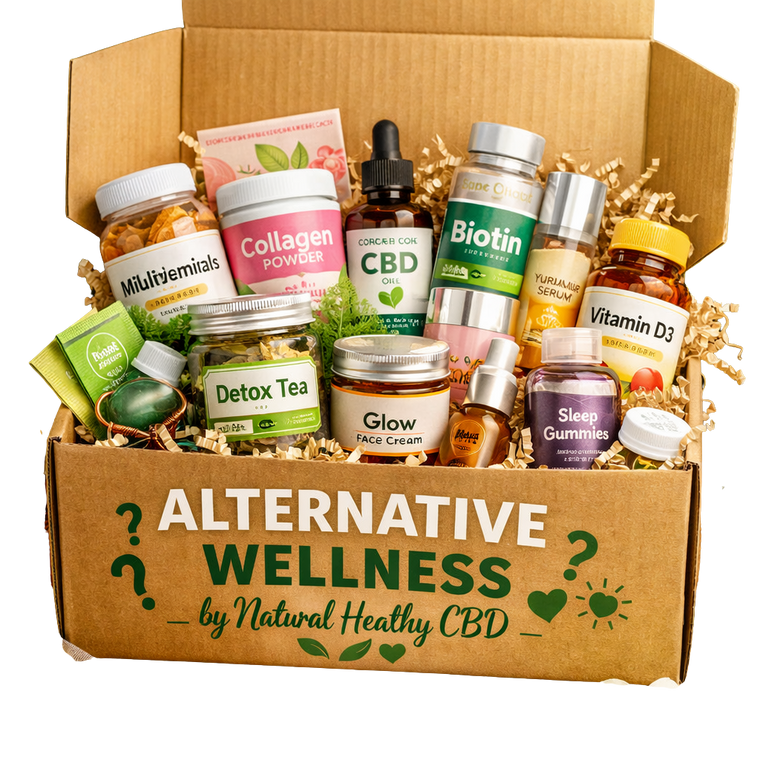 Alternative Wellness Box Natural Healthy CBD