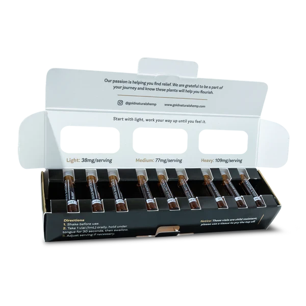 CBD Sleep Sampler Kit Gold Naturals Hemp