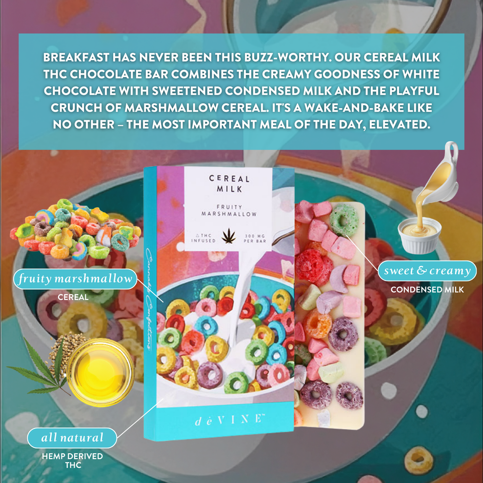 Cereal Milk THC Chocolate Bar Cereal Milk THC Chocolate Bar