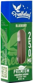 Free The Leaf: Blueberry CBD Vape Cartridge (250mg)