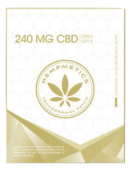 Hempmetics: CBD Transdermal Patches (240mg)