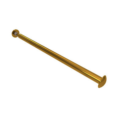 Steel Binding Screws - Brass Plated - Display Components on white background