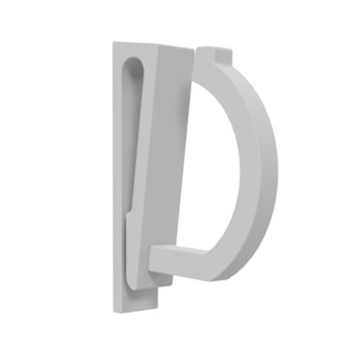 Plastic Carton Hanging Hooks - 57mm - White - Pack of 100