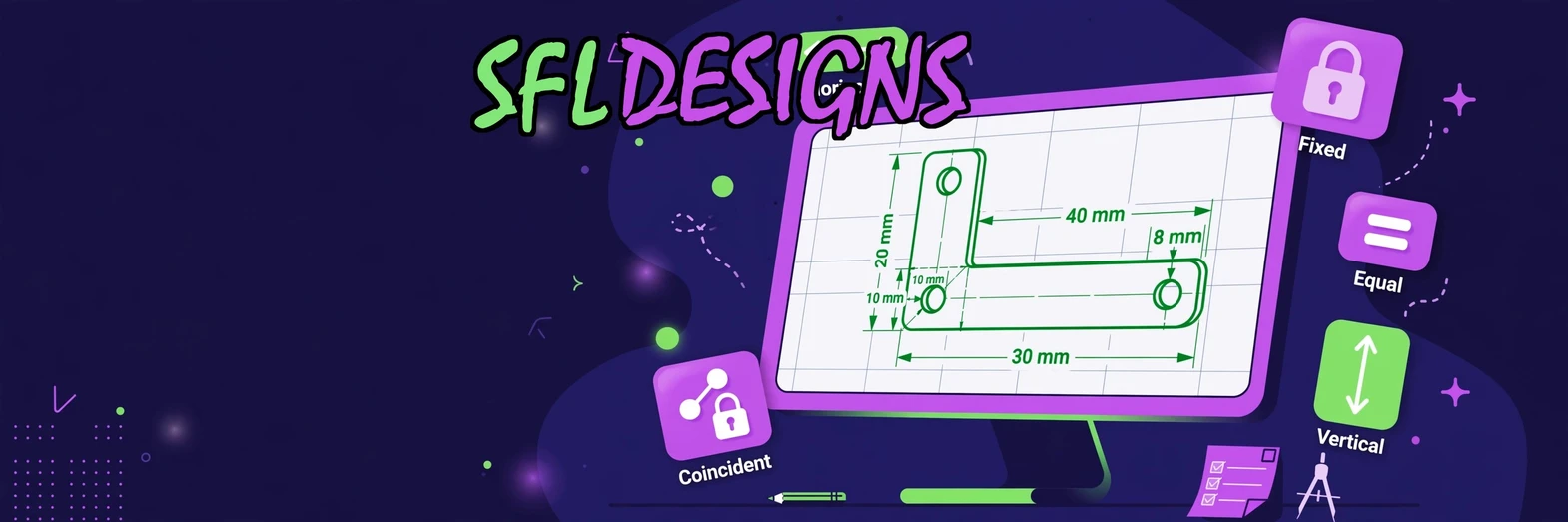 Stop Drawing Blue Noodles: Sketch Constraints in Fusion 360