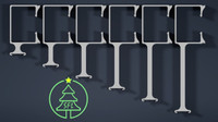 Downspout Pixel Strip Mount