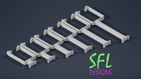 Downspout Pixel Strip Mount