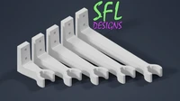 Standard Wall Side Mount Clip
