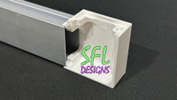 Puck Track Angled Corner Bracket