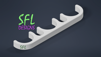 STL File - SFL Ultimate Arch Base Back Brace 1" PEX