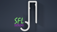 STL File - 3/4" EMT Slip Fit Gutter Clip