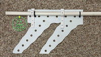 STL File - 25mm PVC Flush Mount Icicle Pipe Clip