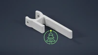 STL File - 25mm PVC Slip Fit Gutter Clip