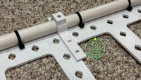 STL File - 1" PVC Flush Mount Icicle Pipe Clip
