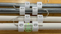 STL File - 1" PVC Seed Pixel Pipe Clip