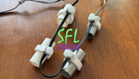STL File - 1" PVC Perpendicular GumDrop Pixel Pipe Clip