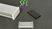 STL File - NON Painted Puck Track Blank End Cap