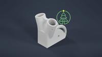 STL File - 3/4" PVC Roof Prop Mount