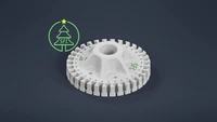 STL File - 20mm PVC Mini Me Seed Pixel Tree Topper