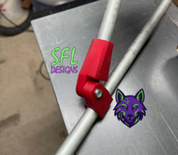STL File - Adjustable Coyote Connector 3/4" PVC Part B