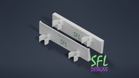 STL File - Budbox NBF-32026 Mount Dual 1" PVC