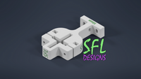 STL File - T-Post to Coro Bracket