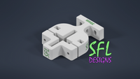 STL File - T-Post to Coro Bracket