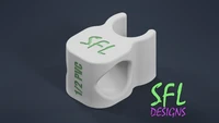 STL File - 1/2" PVC Open Inline Pipe Coupler