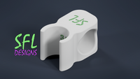 STL File - 3/4" PVC Open Inline Pipe Coupler