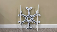 STL File - 25mm PVC Pipe (Closed) to Coro Bracket Slimline