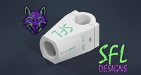 Coyote Tee Connector - 1/2" EMT inserted to 1/2" EMT through