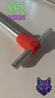 Coyote Tee Connector installed on EMT pipe