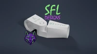 Adjustable Coyote Connector - assembled, top front