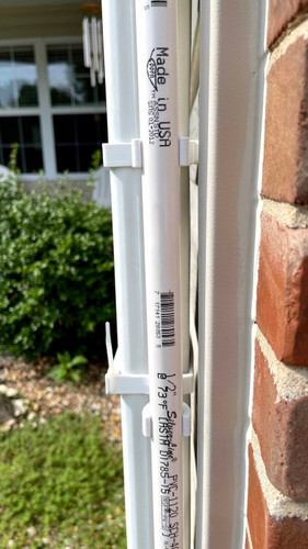 Downspout Pixel Strip Mount
